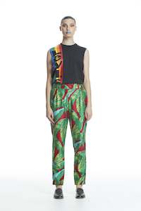 50 Off Womens Pants Skirts: WORLD 4456 The Designer Pleat Trouser Tropical