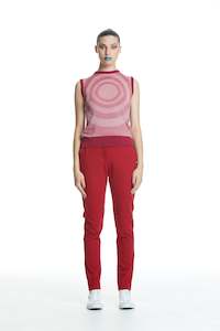 50 Off Womens Pants Skirts: WORLD 4452 The Cool Suit Trouser Red