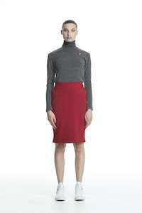 50 Off Womens Pants Skirts: WORLD 4448 The Cool Suit Skirt Red
