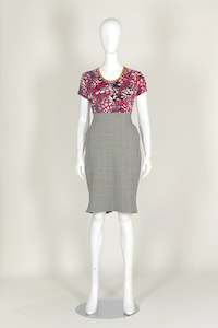 World Womens 2020: WORLD 4577 Mawkishness Skirt Houndstooth
