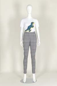 World Womens 2020: WORLD 4589 Longing Pant Houndstooth Knit