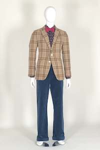 Worldman Aw2020: WORLDman 4652 Tarkovsky Blazer Brown Check