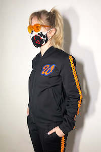 World Womans Spring Summer 2021: WORLD 4619 Forward Bomber Jacket (Unisex) Black