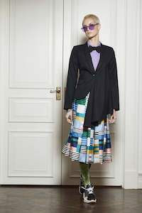 World Womans Spring Summer 2021: WORLD 4582 Schmaltz Blazer Dark Navy