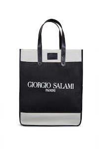 The Cool Hunter Market Bag Black Leather - Giorgio Salami - NEW