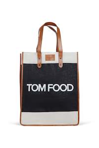 The Cool Hunter Market Bag Tan Leather - Tom Food - NEW