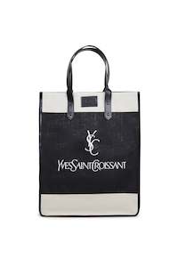 The Cool Hunter Market Bag Black Leather - Yves Saint Croissant - NEW