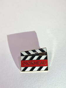 WORLD Enamel Badge - DICKHEAD
