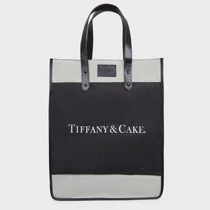 The Cool Hunter Market Bag Black Leather - Tiffany & Cake - NEW