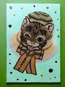 World Caps Bucket Hats: Seventh & Figg - Meow