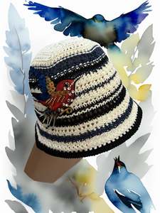 World Caps Bucket Hats: Seventh & Figg - Dark Wave