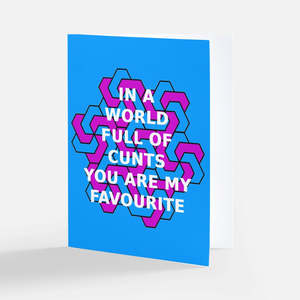 WORLD Gift Card - Cunt