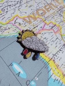 New Arrivals: WORLD Bullion Brooch - Aotearoa's Cloud turns to Sunshine