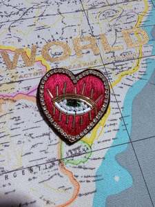 New Arrivals: WORLD Bullion Brooch - You are the Eye of my Heart