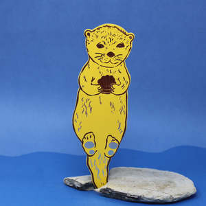 Gifting Objet Dart: Ark - Otter Buttercup Yellow - Bookmark