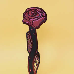 Gifting Objet Dart: Ark - Rose Black - Bookmark