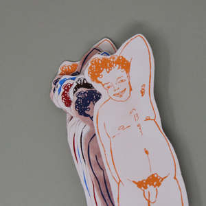 Gifting Objet Dart: Ark - Nude Man Relaxed - Bookmark