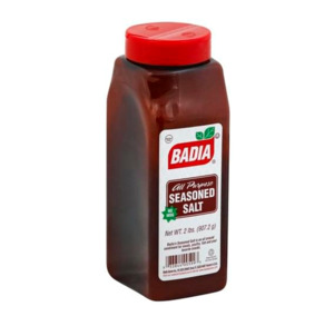 Products: BADIA SEASONED SALT 900g & 454g World Foods NZ