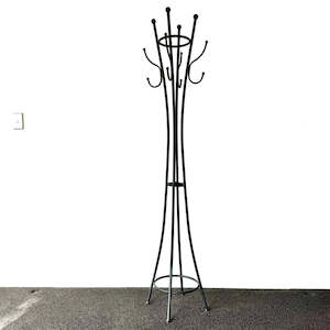 Home Garden: Iron Coat and Hat Stand