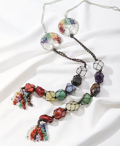 Hanging Crystal-TOL W Charka Stone