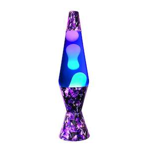 Lava Lamp Led Table Lamp: Diamond Lava Lamp-Amethyst