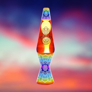 Diamond Lava Lamp-Hamsa