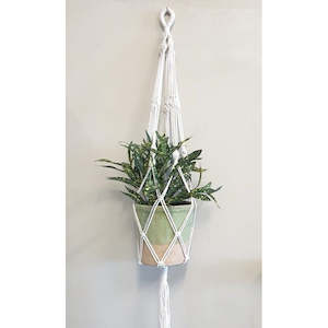 Macrame Pot Plant Holder 5 String