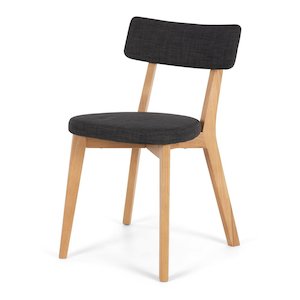Dining Chair: Prego Chair Dark Grey