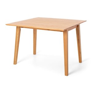 Dining Chair: Oak Nordik Dropleaf Table 102m Square