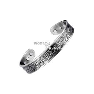 Copper Bracelet: Copper Bracelet-Celtic Silver