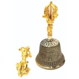 Tibetan bell with Dorje
