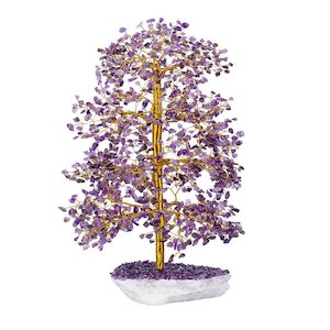 Crystal: Amethyst Crystal Tree with Crystal Base*