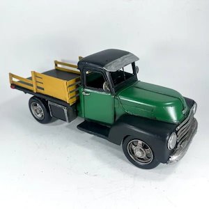 Father Day Gifts Nz: Flat Deck Truck-Black and Green