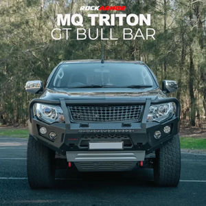 Products: Rockarmor Gt Steel Hoop Bullbar – Mitsubishi Mq Triton (Full Bar Replacement)