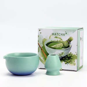 Matcha Bowl: Mosslight Harmony Matcha Set 2 pieces