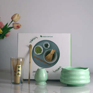 Wind-Swept Jade Matcha Set 4 Pieces