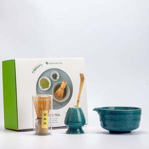 Emerald Green Matcha Set 4 Pieces