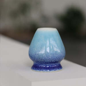Matcha Accessories: Ocean Breeze Blue Whisk Stand(Whisk Holder)