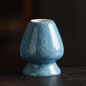 Matcha Accessories: Jade Blue Whisk Stand(Whisk Holder)