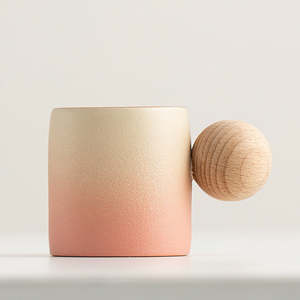 Gradient Jupiter Tea Cup 70ml (Yellow to Pink)