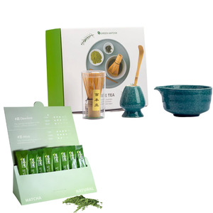 Special Bundle: Emerald Green Set 4p+Matcha Powder Pack