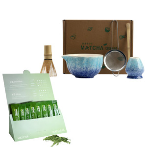 Ocean Breeze Blue Set 5p+Matcha Powder Pack