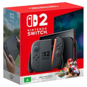 Nintendo Switch Pre Orders: Nintendo Switch 2 + Mario Kart World Console Bundle (Pre-order)