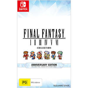 Nintendo Switch Games New: Final Fantasy I - VI Collection Anniversary Edition - Nintendo Switch
