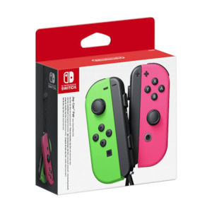 Nintendo Switch Joy Con Controller Set (Neon Green and Neon Pink)