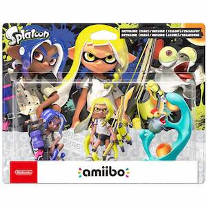 Nintendo Amiibo: Inkling & Octoling & Smallfry - Splatoon 3