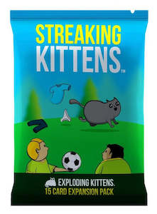 Exploding Kittens - Streaking Kittens Expansion (2nd Expansion)