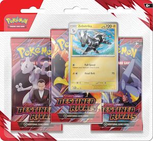 Pokemon Tcg Pre Orders: Pokemon TCG: Scarlet & Violet - Destined Rivals Three-Booster Blister Pack (Pre-order)