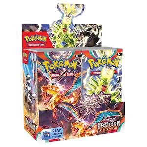 Pokemon Tcg Boosters Packs Boxes And Cases: Pokemon TCG: Scarlet & Violet - Obsidian Flames Booster Box