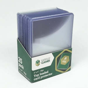 Tcg Accessories: LPG Toploader 3" x 4" 35pt - 25 Pack (Regular Clear)